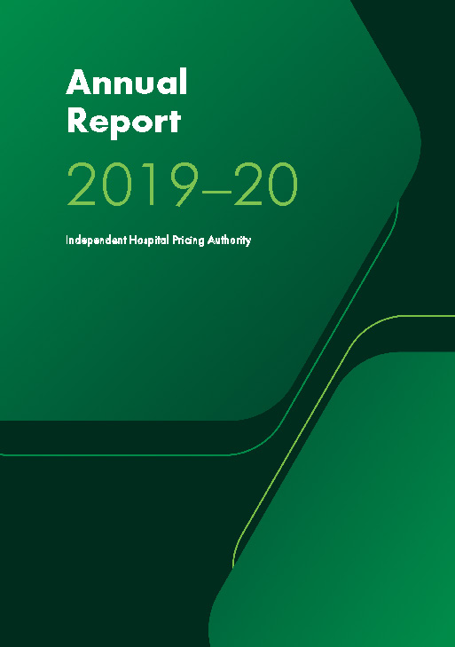 IHPA Annual Report 201920 Resources IHACPA